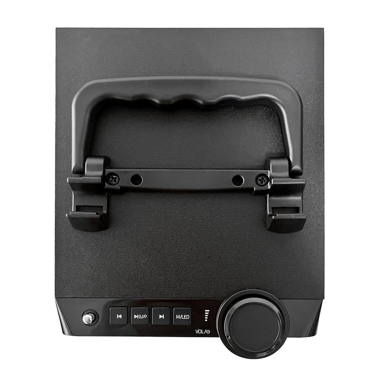 OVERBOX MT3186 bærbar Bluetooth-højttaler, FM-radio, understøtter SD-kort og USB, RMS-effekt 30 W, Mediatech