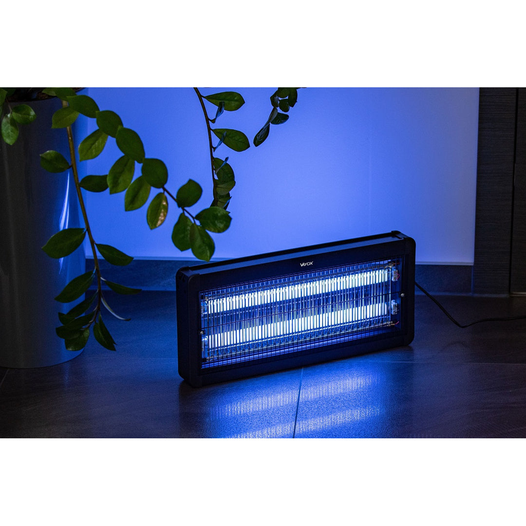 Insektdræberlampe til myg, fluer og møll, elektrisk fælde, UV, 30 W, Vayox