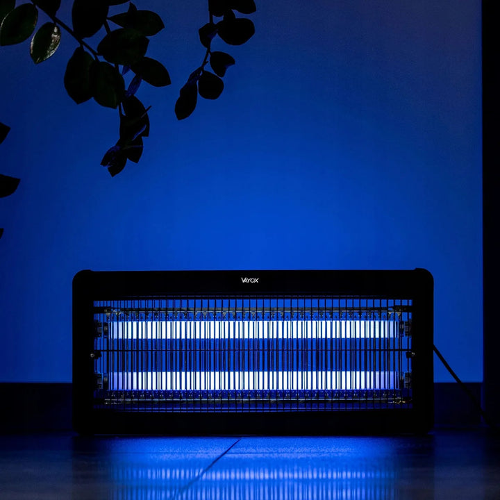 Insektdræberlampe til myg, fluer og møll, elektrisk fælde, UV, 30 W, Vayox