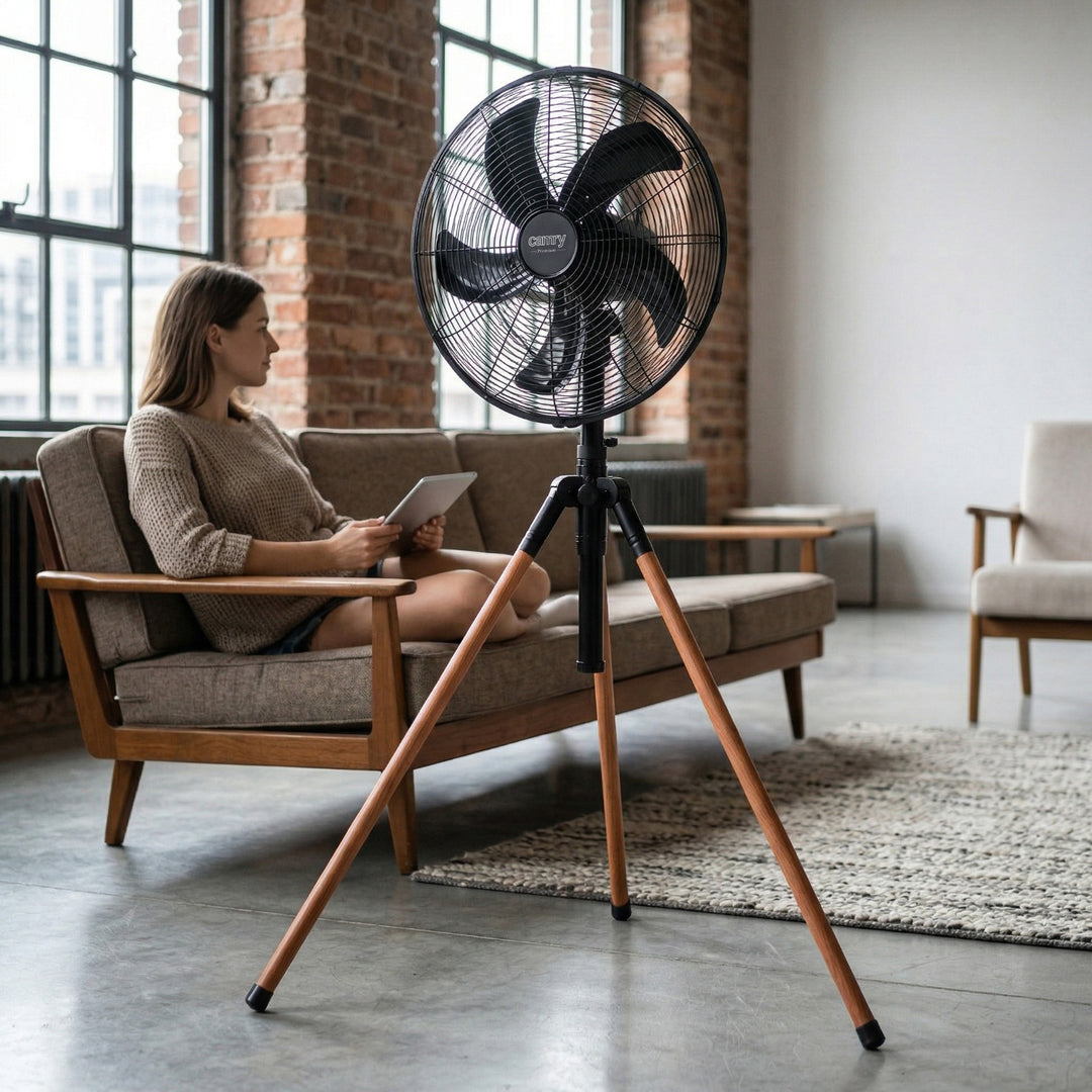 Loft-ventilator på stativ, 40 cm / 16”, højde 119–132 cm, CR 7329, Camry