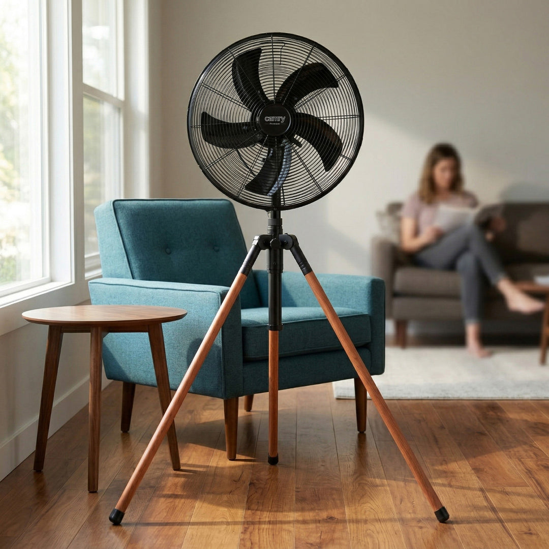 Loft-ventilator på stativ, 40 cm / 16”, højde 119–132 cm, CR 7329, Camry