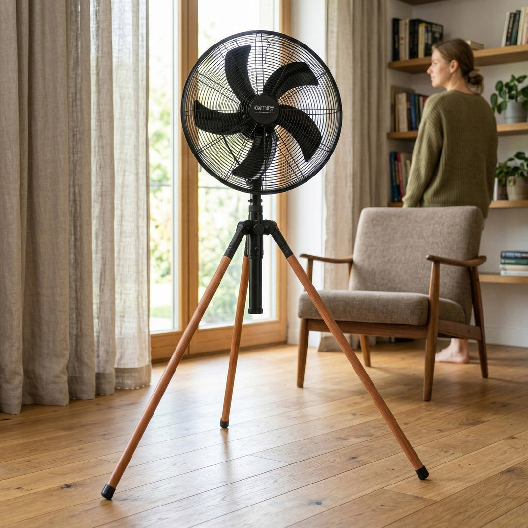 Loft-ventilator på stativ, 40 cm / 16”, højde 119–132 cm, CR 7329, Camry