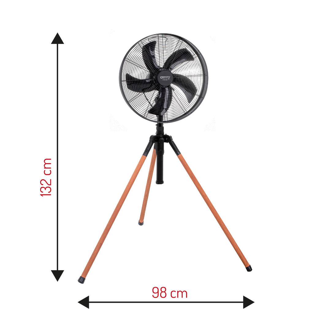 Loft-ventilator på stativ, 40 cm / 16”, højde 119–132 cm, CR 7329, Camry