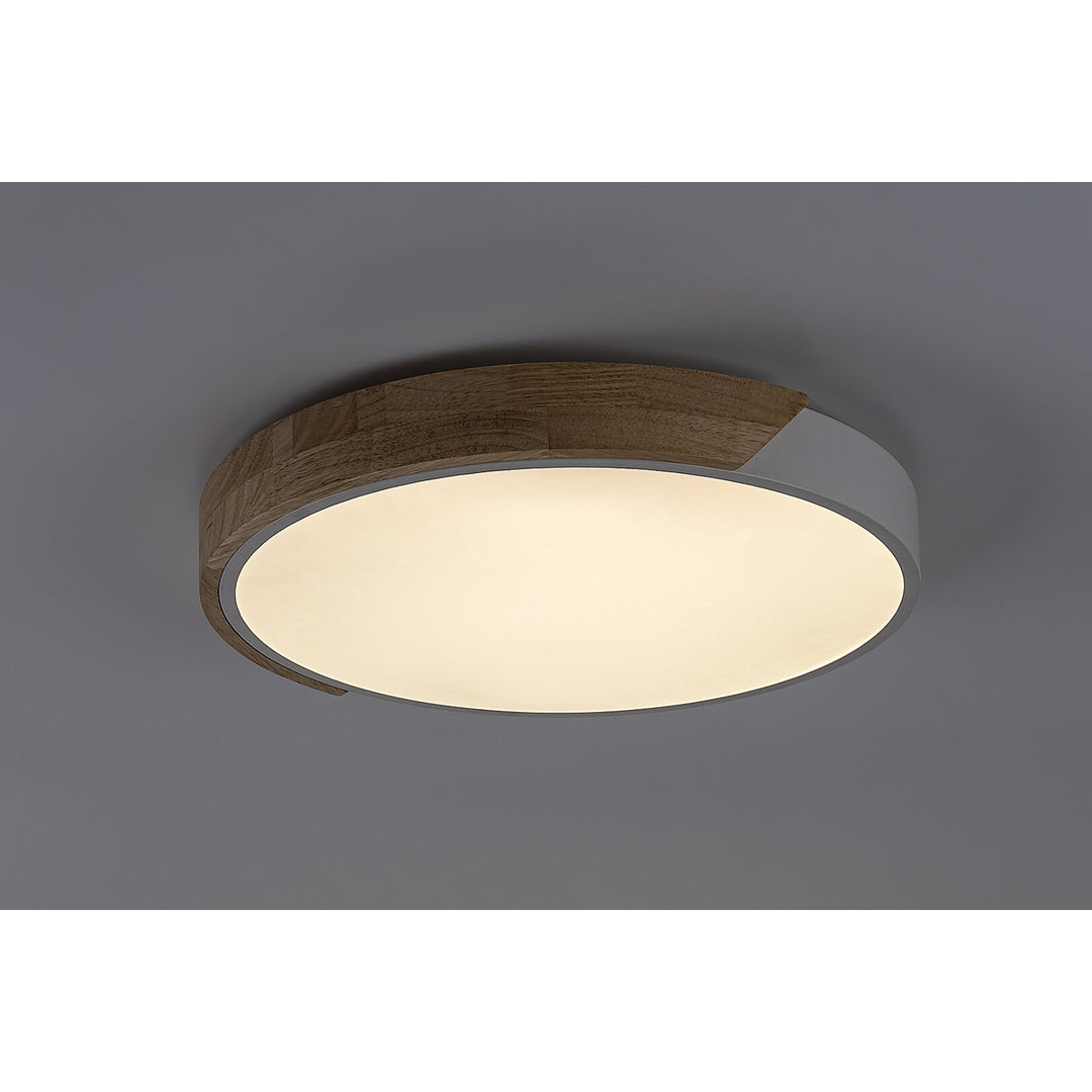 Rabalux Maple2 LED-loftslampe, 24 W, IP20, mat hvid, 3000 K, 71417