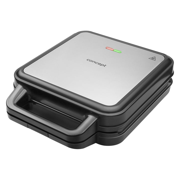 Concept sandwich-toaster, tre udskiftelige plader, effekt 1200 W, non-stick-overflade, indikatorlampe, SV3080
