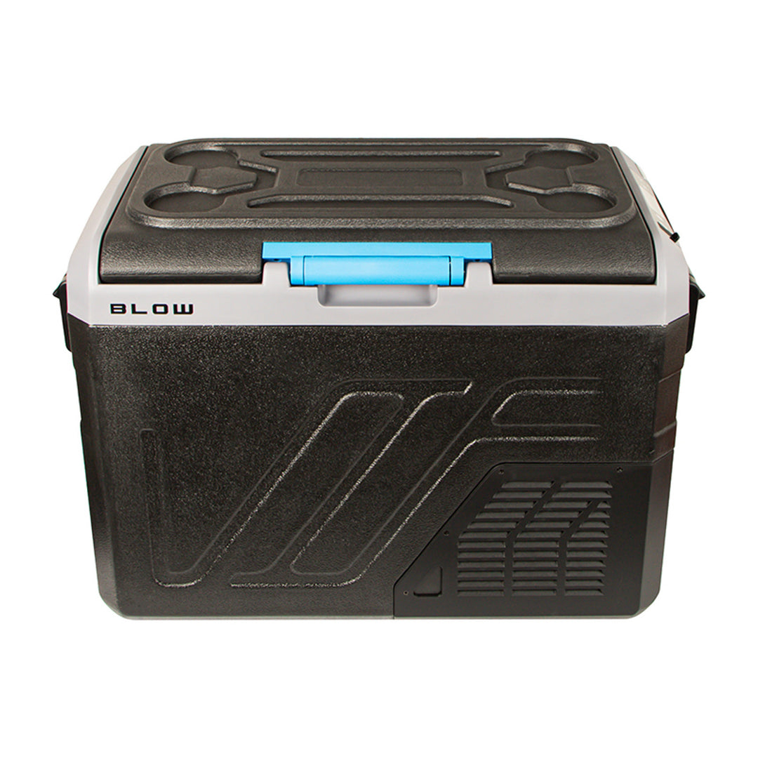 Blow kompressorkøleskab til biler, kapacitet 35 l, berøringsfølsomt betjeningspanel, 12 V, 24 V og 230 V, USB-C-stik, 44-208#