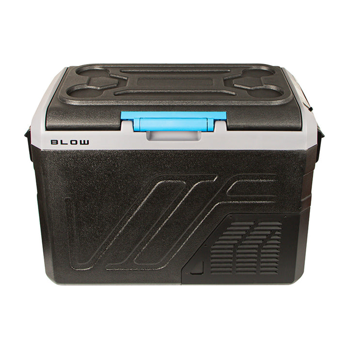 Blow kompressorkøleskab til biler, kapacitet 35 l, berøringsfølsomt betjeningspanel, 12 V, 24 V og 230 V, USB-C-stik, 44-208#