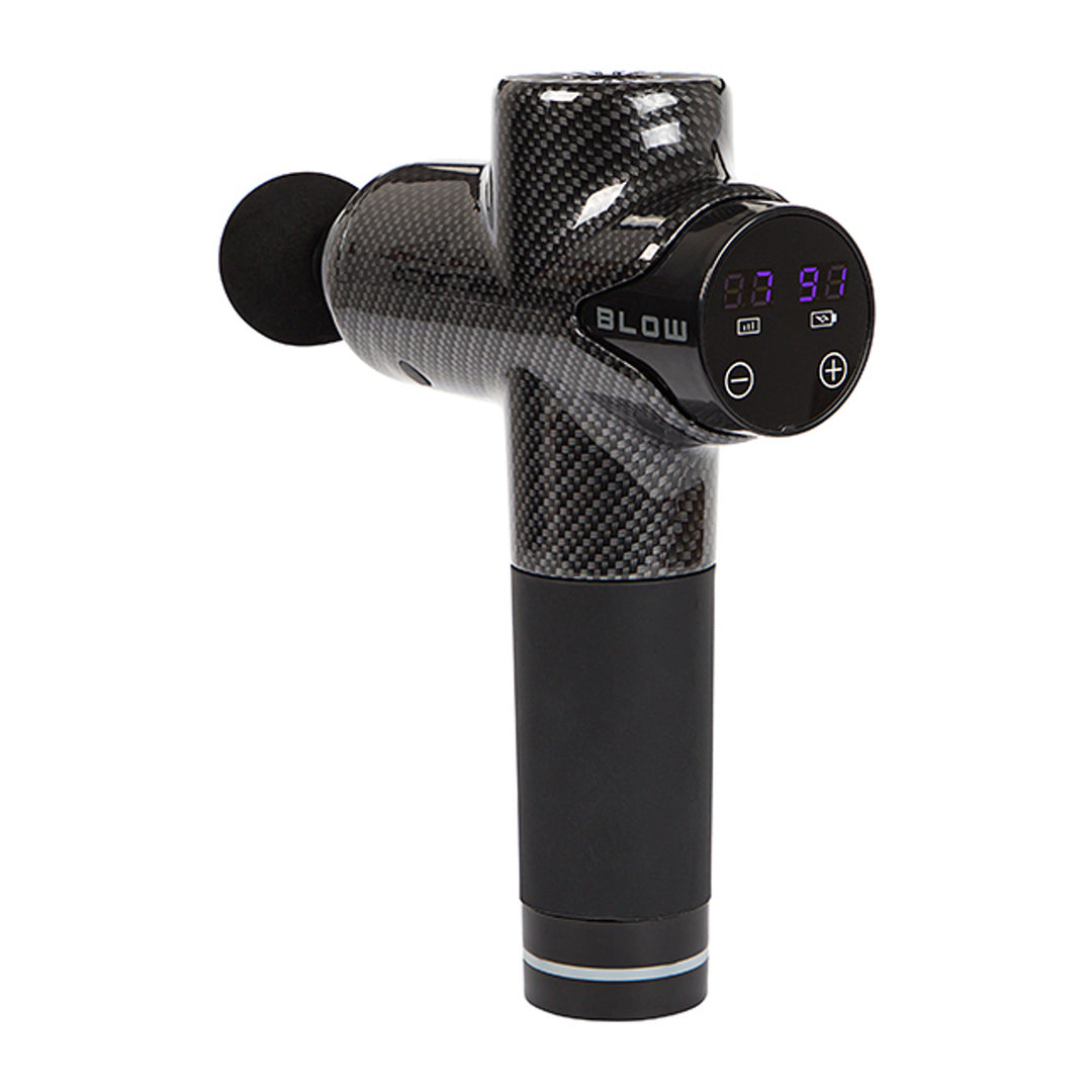 Blow-massageapparat, 10 dyser, oplader og rejsetaske, effekt 200 W, 30 hastighedsindstillinger, hurtigopladning, 44-341
