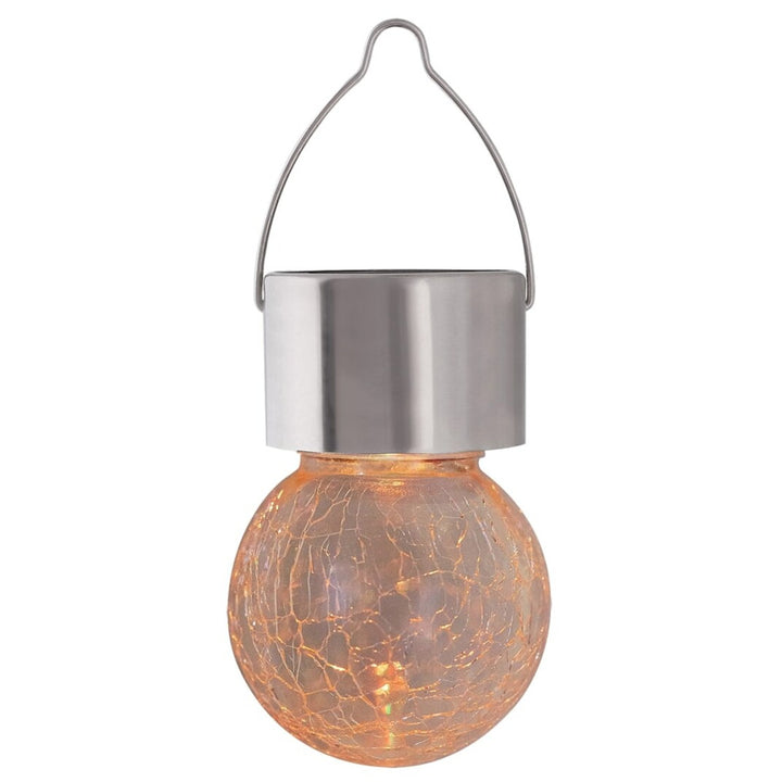 Rabalux Yola solcellelampe, 1 lm, IP44, farve: satinkrom, LED 0,06 W, 7850, 2 stk.