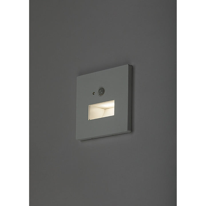 Lunca LED-lampe 1 W IP20 hvid 3000, 4500, 6500 K bevægelsessensor, lyssensor, 77198, 2 stk.