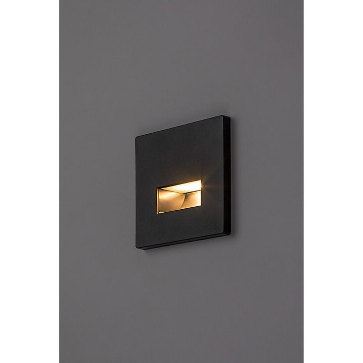 Lunca LED-lampe 1 W, IP20, sort, justerbar lysfarve 3000, 4500, 6500 K, 77195, 4 stk.