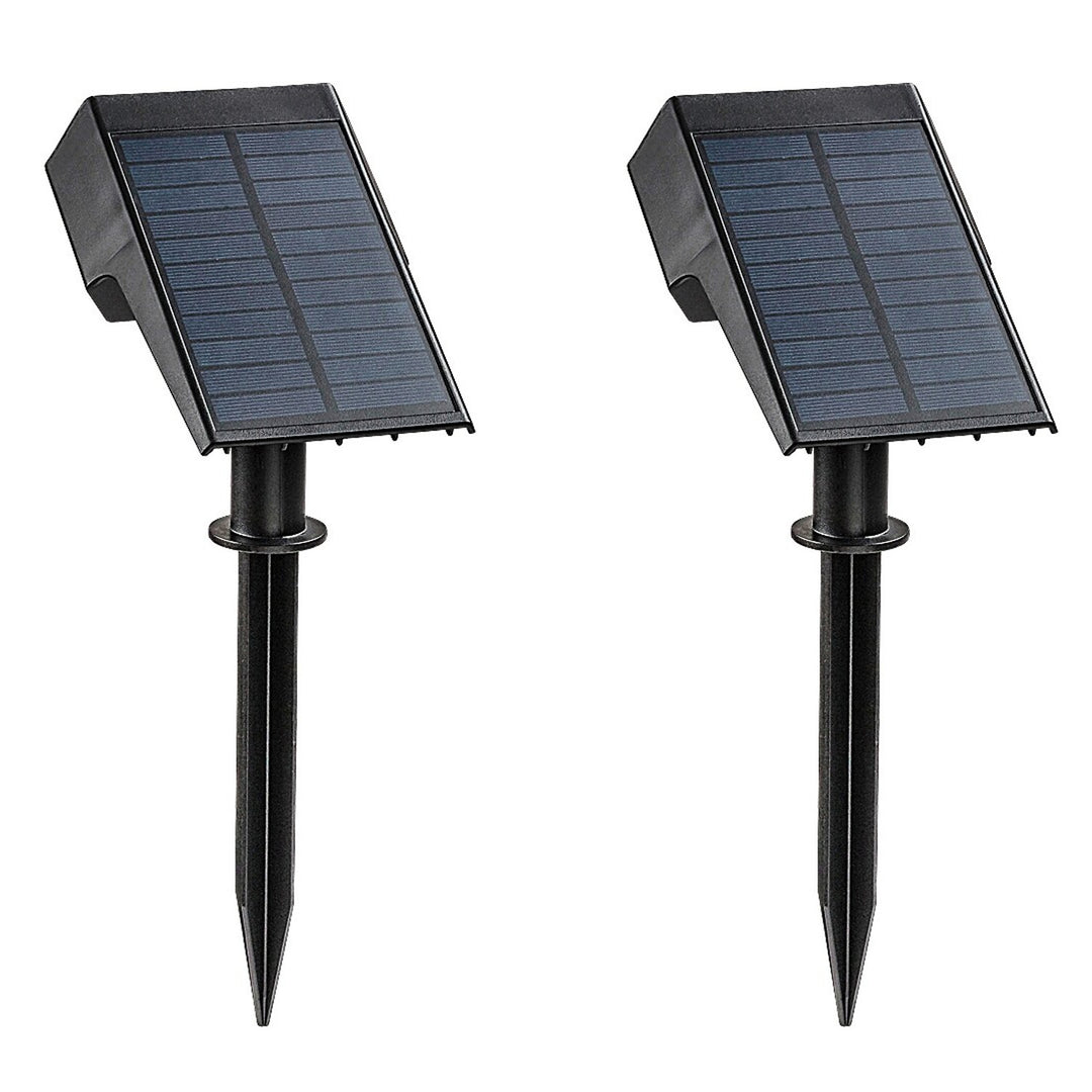 Rabalux Nantes solcellelampe, 50 LM IP65, sort, LED 0,5 W, 77088, 2 stk.