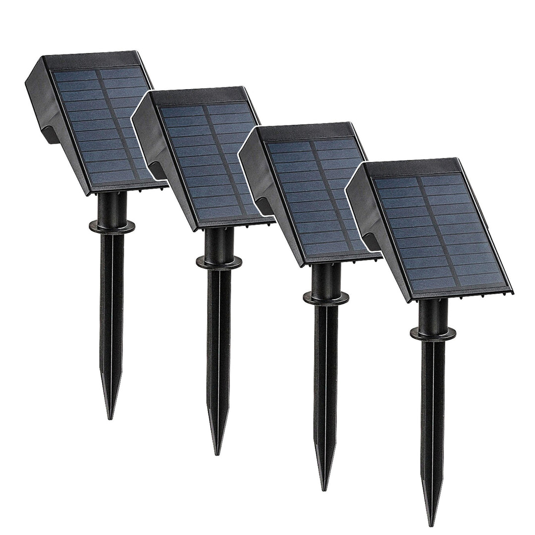 Rabalux Nantes solcellelampe, 50 LM IP65, sort, LED 0,5 W, 77088, 4 stk.