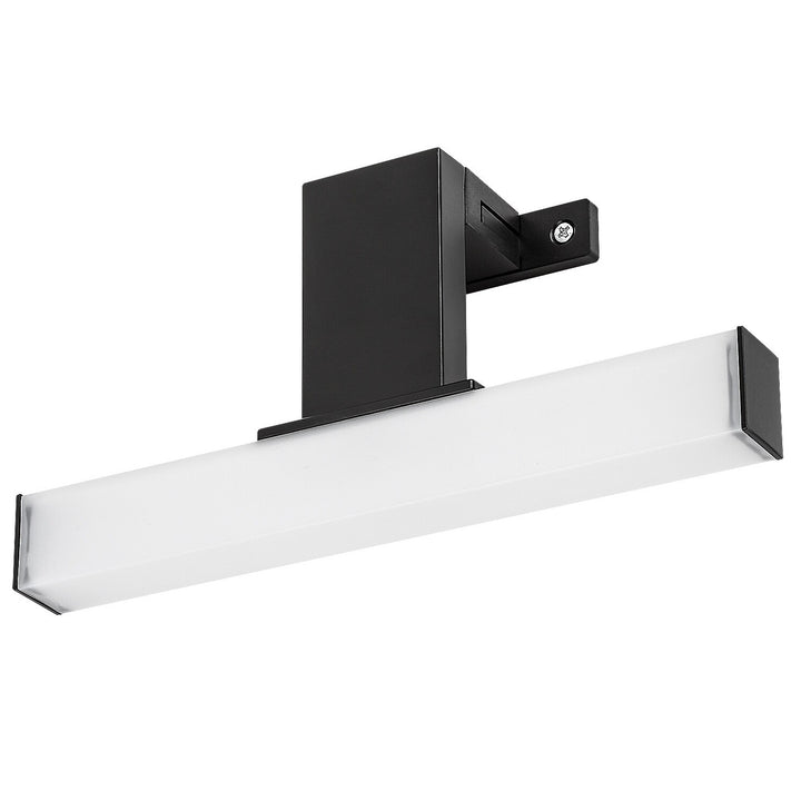 Rabalux Oliro LED-badeværelseslampe, 4 W, sort, IP44, 4000 K, 75050
