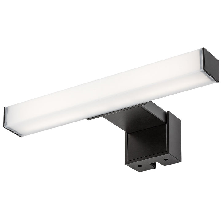 Rabalux Oliro LED-badeværelseslampe, 4 W, sort, IP44, 4000 K, 75050