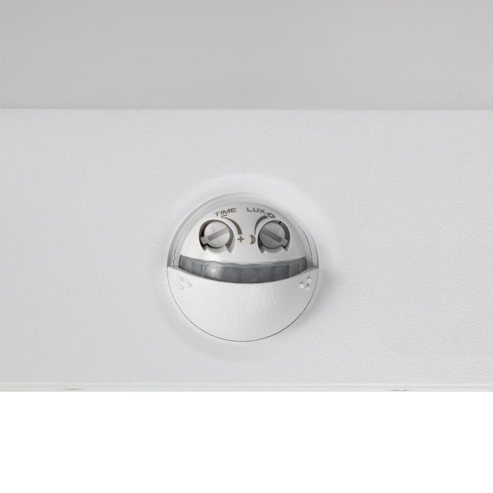 Maclean LED-lampe med bevægelsessensor, PIR-bevægelsessensor, hvid, 15 W, IP65, 1560 lm, neutral hvid farve (4000 K) MCE344 W, 2 stk.
