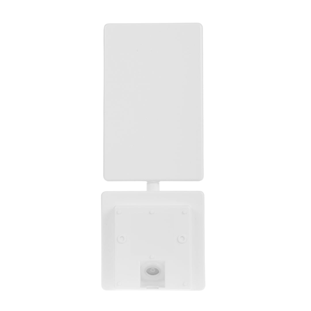 Maclean LED-lampe med bevægelsessensor, PIR-bevægelsessensor, hvid, 10 W, IP65, 800 lm, neutral hvid farve (4000 K) MCE516 W, 2 stk.