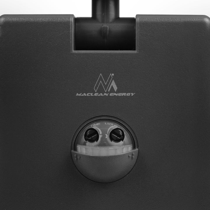Maclean LED-lampe med bevægelsessensor, PIR-bevægelsessensor, farve: grå, 10 W, IP65, 800 lm, neutral hvid farve (4000 K) MCE516 GR, 2 stk.