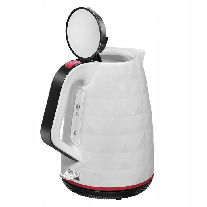 Manta ORISA trådløs elkedel, 1,7 l, 2200 W, hvid