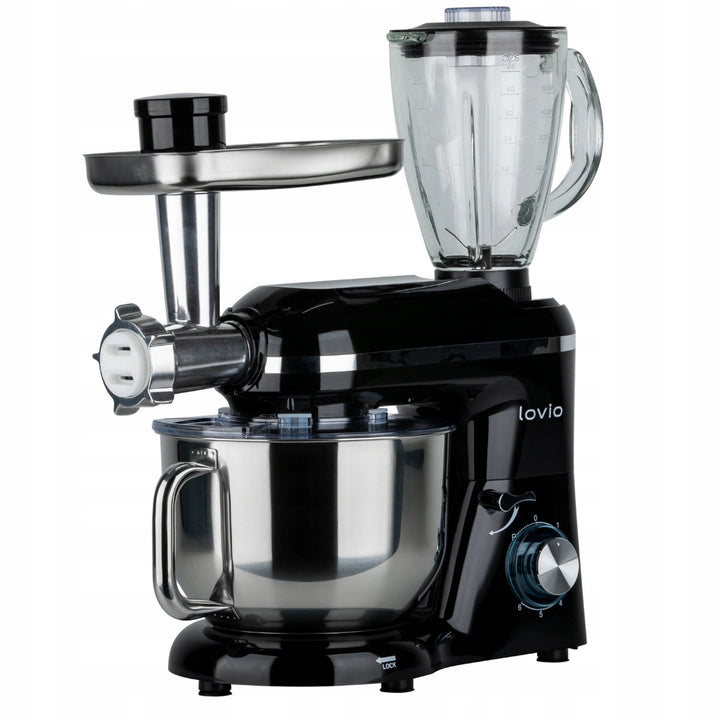 Lovio ChefAssistant Plus planetarmixer, sort, LVSTM02PBK