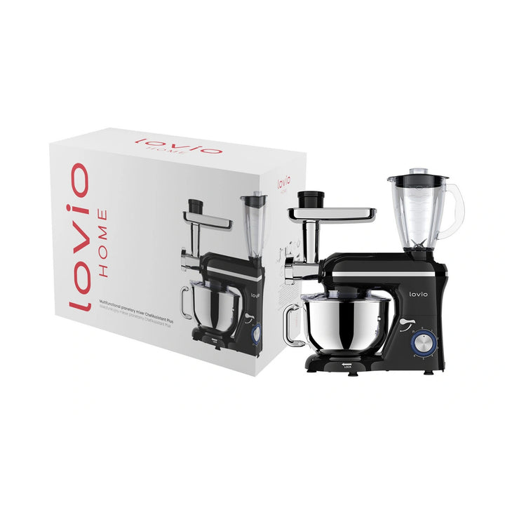 Lovio ChefAssistant Plus planetarmixer, sort, LVSTM02PBK