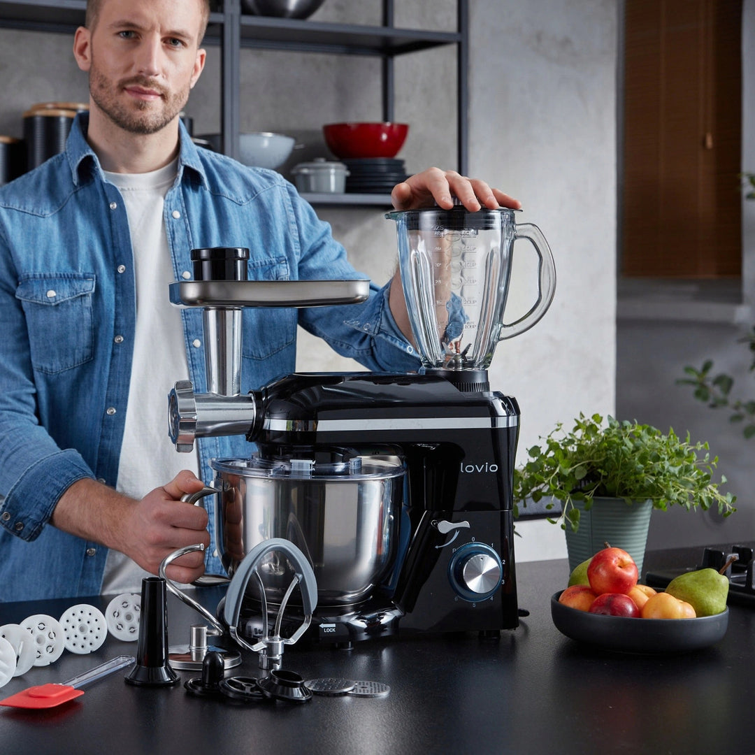 Lovio ChefAssistant Plus planetarmixer, sort, LVSTM02PBK