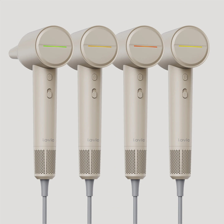 Lovio Air Flow professionel hårtørrer, beige, LVHD001BE