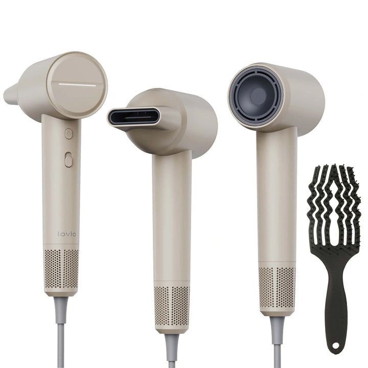 Lovio Air Flow professionel hårtørrer, beige, LVHD001BE