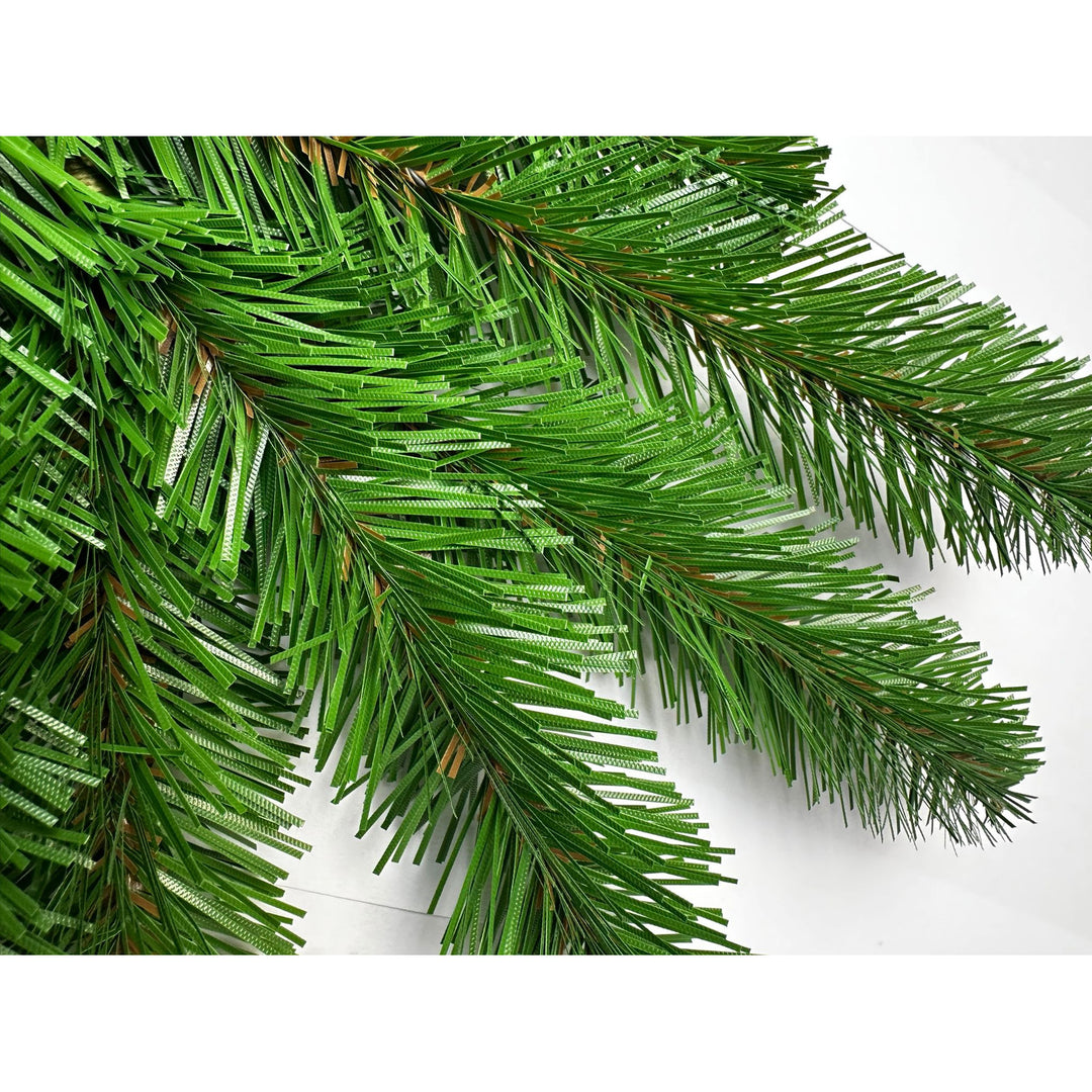 Kunstigt juletræ, spansk gran, PVC, højde 250 cm, metalfod