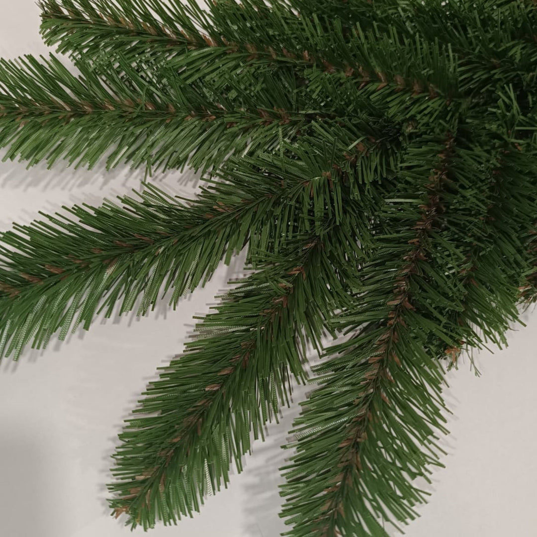 Kunstigt juletræ, spansk gran, PVC, højde 250 cm, metalfod