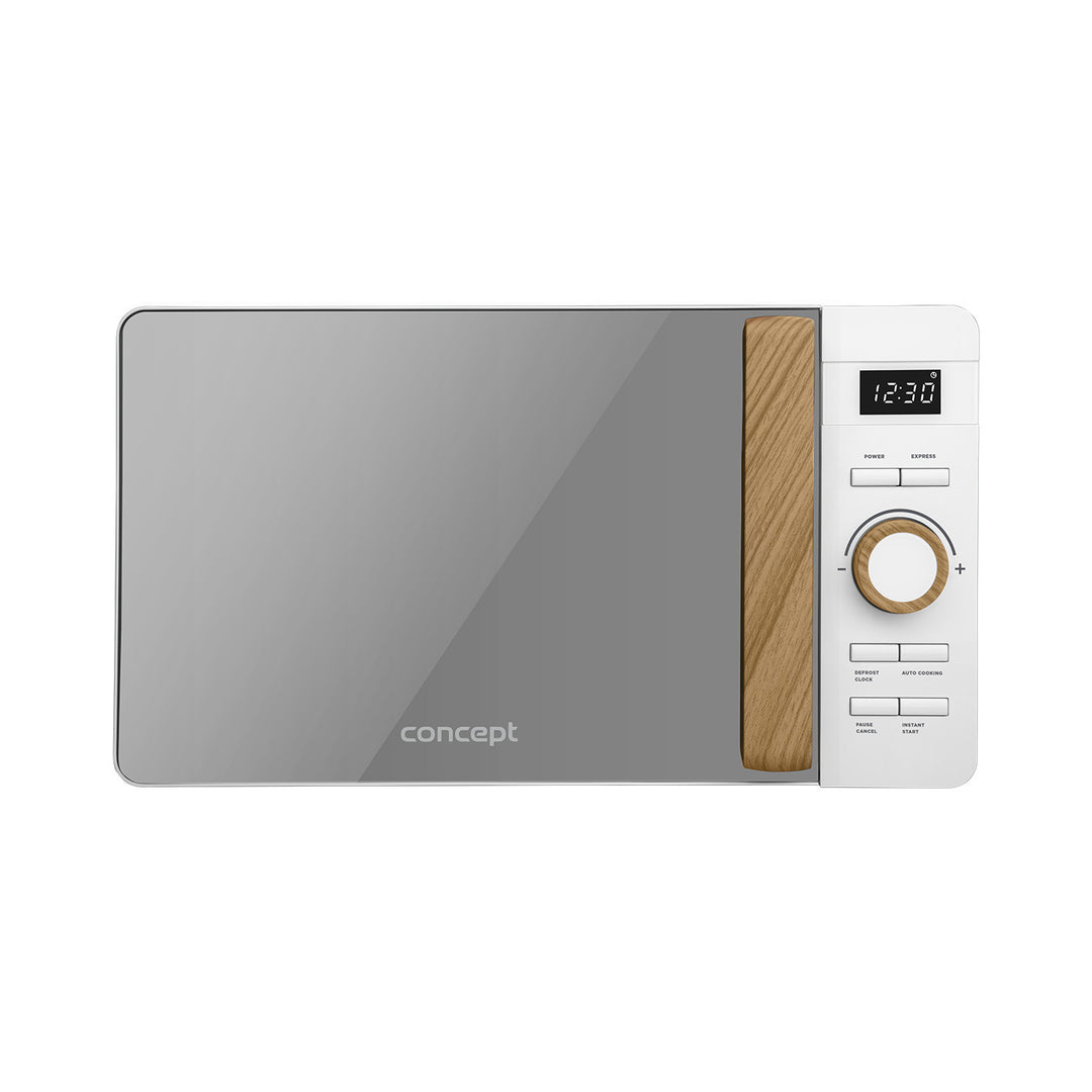 Concept mikrobølgeovn, 5 effektniveauer, optøningsfunktion, rumfang 20 l, effekt 800 W, farve: hvid, MT4420wh