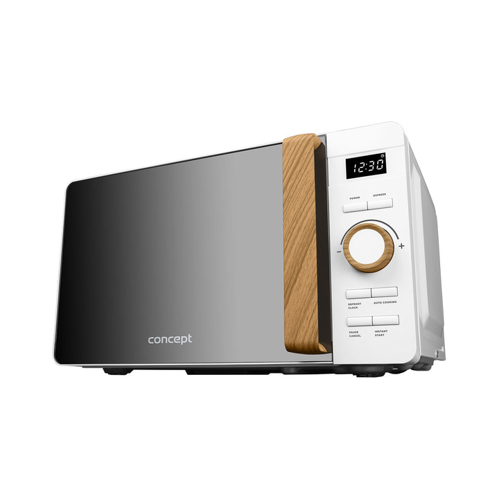 Concept mikrobølgeovn, 5 effektniveauer, optøningsfunktion, rumfang 20 l, effekt 800 W, farve: hvid, MT4420wh