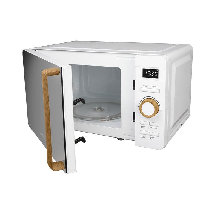 Concept mikrobølgeovn, 5 effektniveauer, optøningsfunktion, rumfang 20 l, effekt 800 W, farve: hvid, MT4420wh