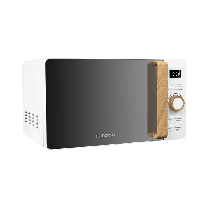 Concept mikrobølgeovn, 5 effektniveauer, optøningsfunktion, rumfang 20 l, effekt 800 W, farve: hvid, MT4420wh
