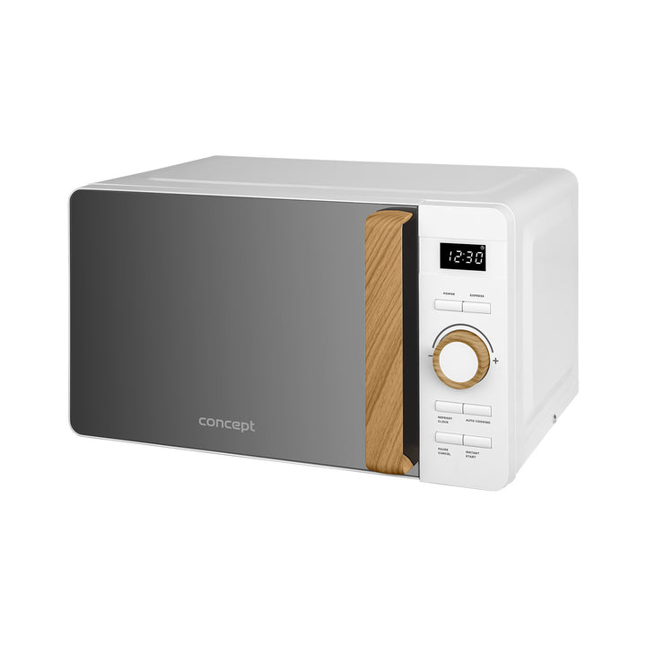 Concept mikrobølgeovn, 5 effektniveauer, optøningsfunktion, rumfang 20 l, effekt 800 W, farve: hvid, MT4420wh