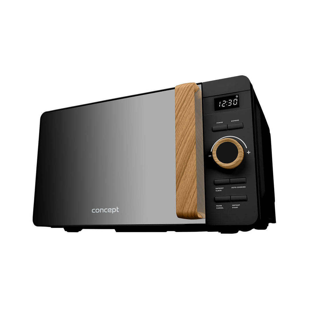 Concept mikrobølgeovn, 5 effektniveauer, optøningsfunktion, rumfang 20 l, effekt 800 W, farve: sort, MT3520bc
