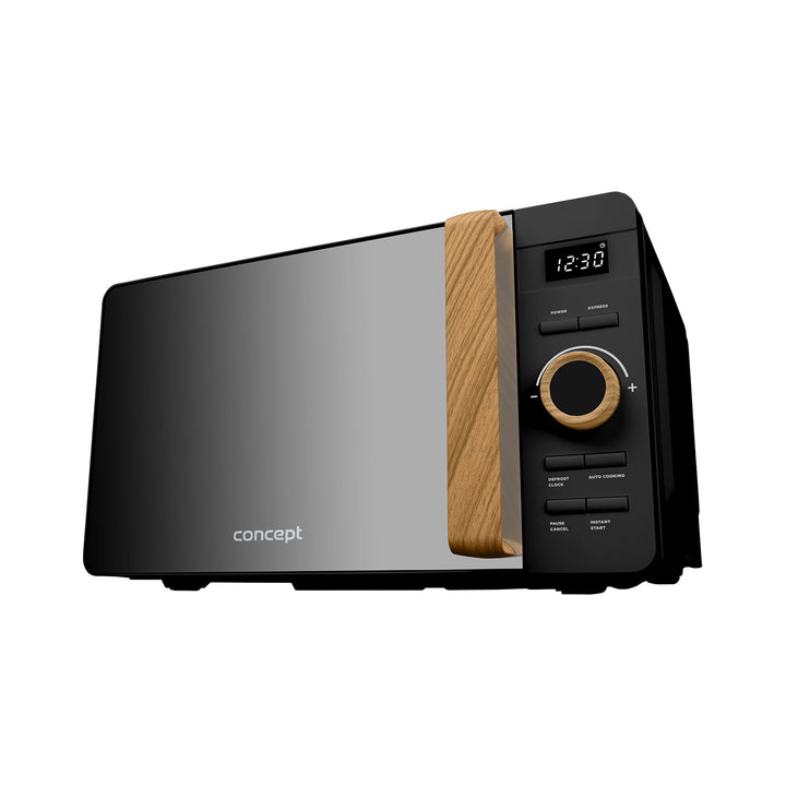 Concept mikrobølgeovn, 5 effektniveauer, optøningsfunktion, rumfang 20 l, effekt 800 W, farve: sort, MT3520bc