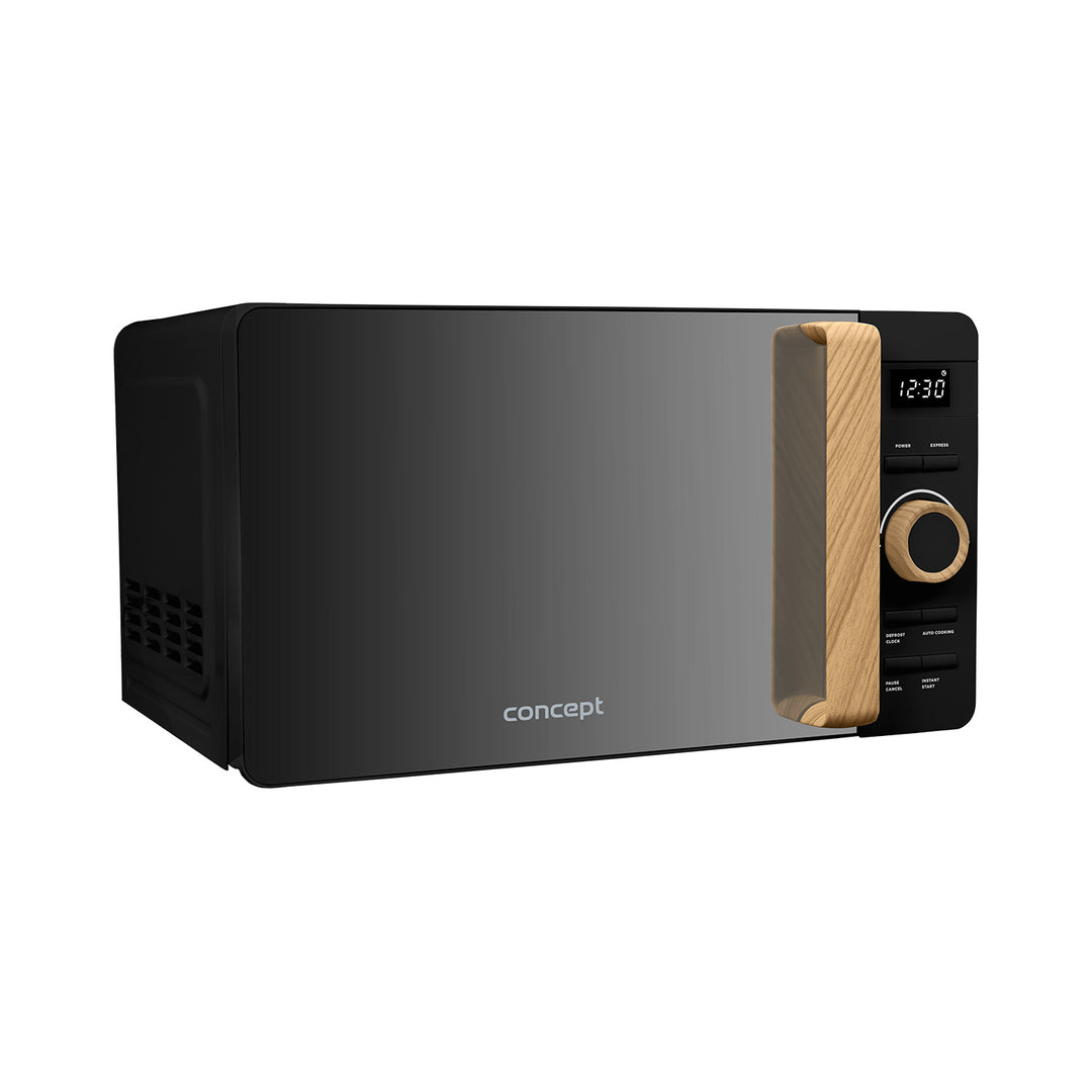 Concept mikrobølgeovn, 5 effektniveauer, optøningsfunktion, rumfang 20 l, effekt 800 W, farve: sort, MT3520bc