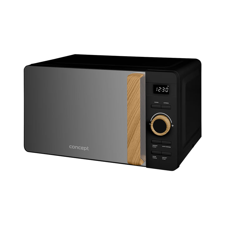Concept mikrobølgeovn, 5 effektniveauer, optøningsfunktion, rumfang 20 l, effekt 800 W, farve: sort, MT3520bc