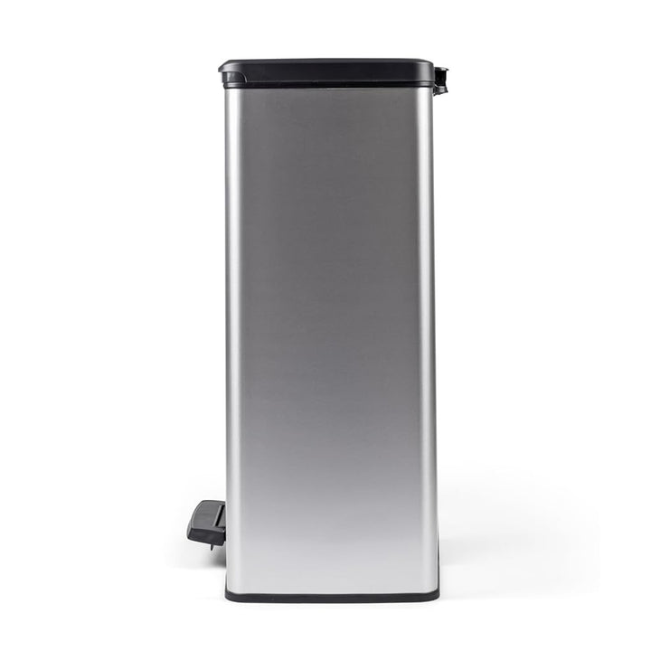 Curver-affaldsspand med fodpedal, 2 x 26 L, metalliseret, sølvfarvet, 251002