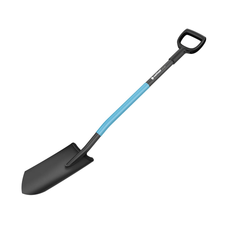 Plantespade / dræningsspade, hærdet, slebet spids, ergonomisk skaft, længde 129 cm, Cellfast, CELLPRO
