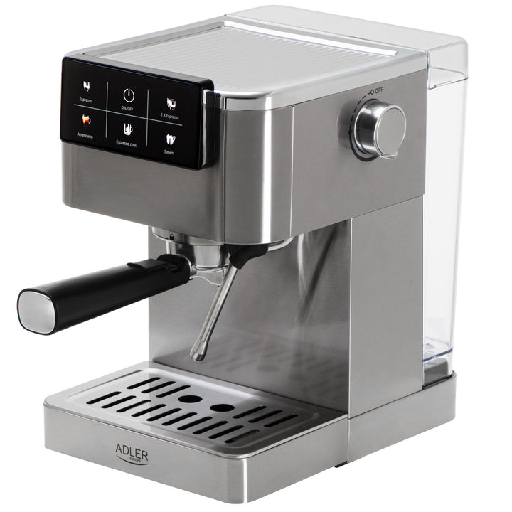 Kaffemaskine, 20 bar, Thermoblock, mælkeskummer, 5-i-1, Adler AD 4390
