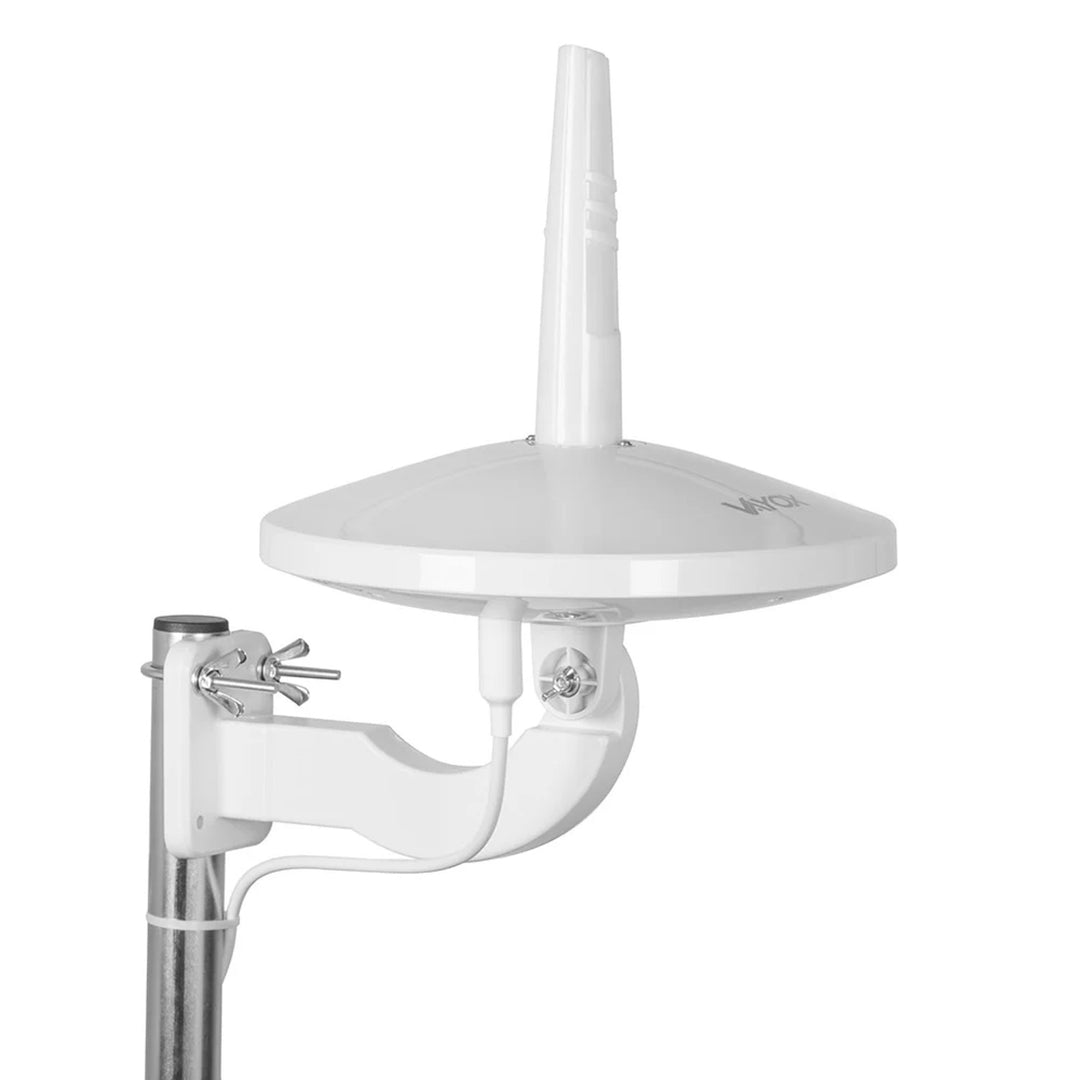 DVB-T/T2 Digital720 Combo-antenne med rundstråling, hvid, VA0066, Vayox
