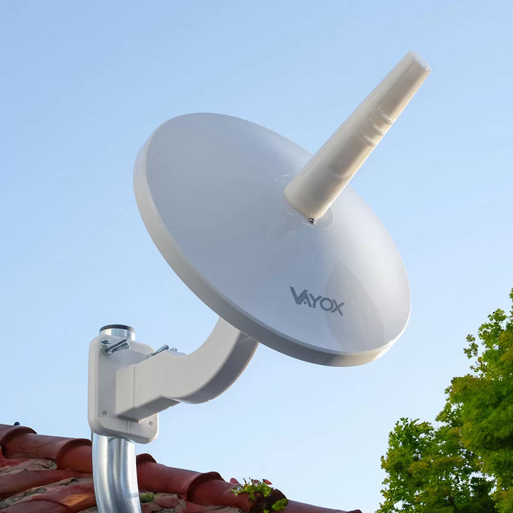 DVB-T/T2 Digital720 Combo-antenne med rundstråling, hvid, VA0066, Vayox