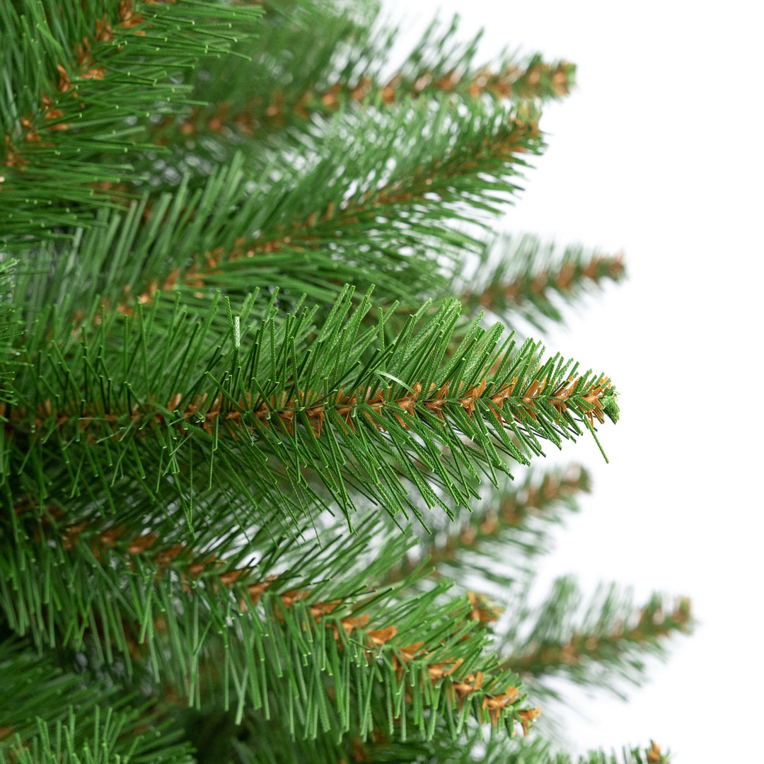 Gran-juletræ på Premium-stativ, 220 cm, tæt og naturtro, Damich