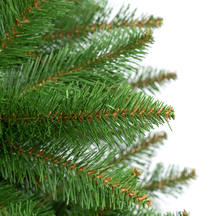 Gran-juletræ på Premium-stativ, 220 cm, tæt og naturtro, Damich