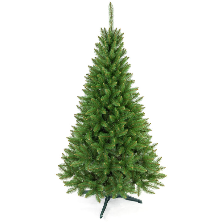 Gran-juletræ på Premium-stativ, 180 cm, tæt og naturtro, Damich