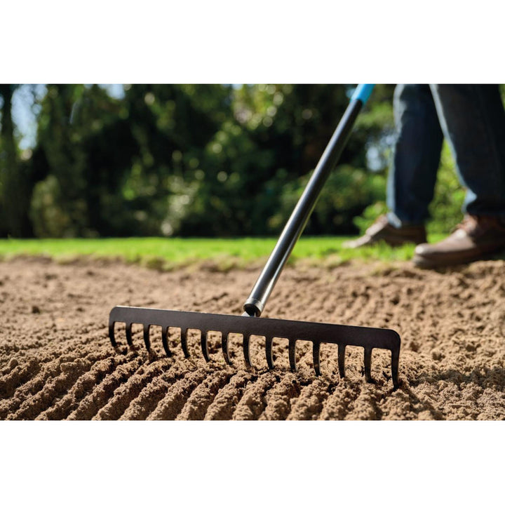 CELLPRO planteskole-/dræningsspade + ENERGO-gafler + CELLPRO universal-metalrive, Cellfast