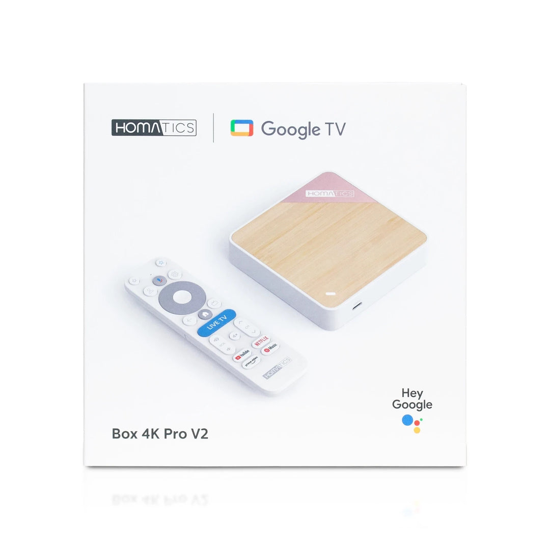 Homatics Box 4K Pro V2 Google TV multimedieafspiller