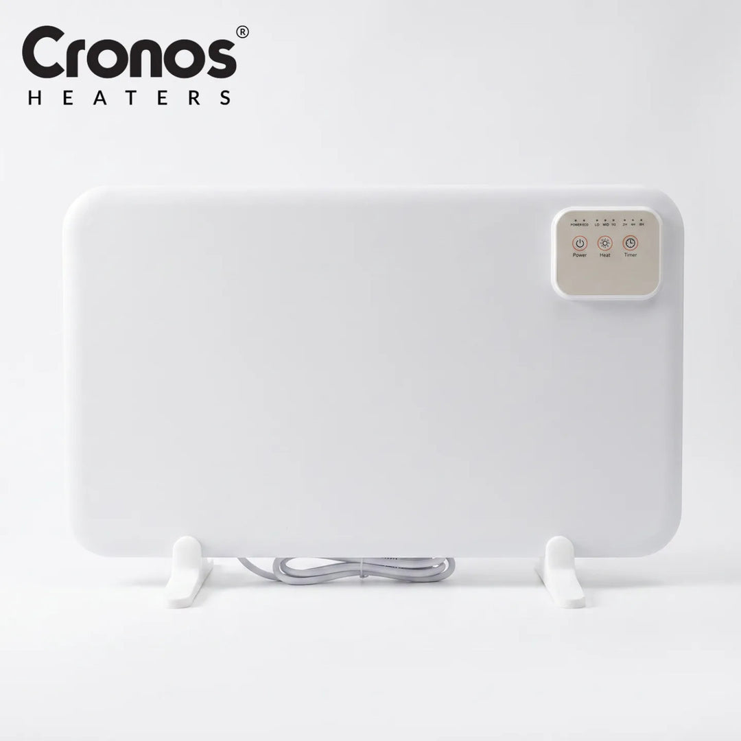 Cronos infrarødt varmeelement til montering under skrivebordet, effekt 120 W, timer, 3 varmeniveauer, DCH-150